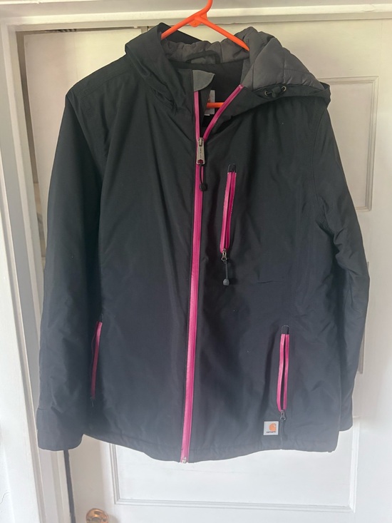 Carhartt Jackets & Blazers - Carhartt Insultated Jacket with Pink Zippers